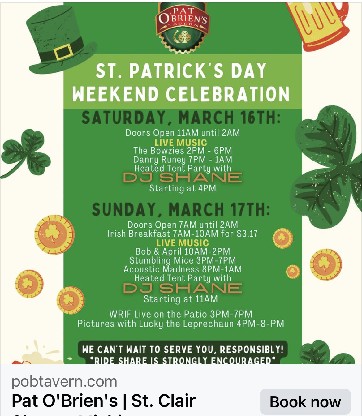 St. Patrick’s Day Party