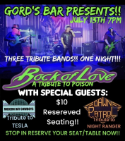 3 Tribute Bands 
